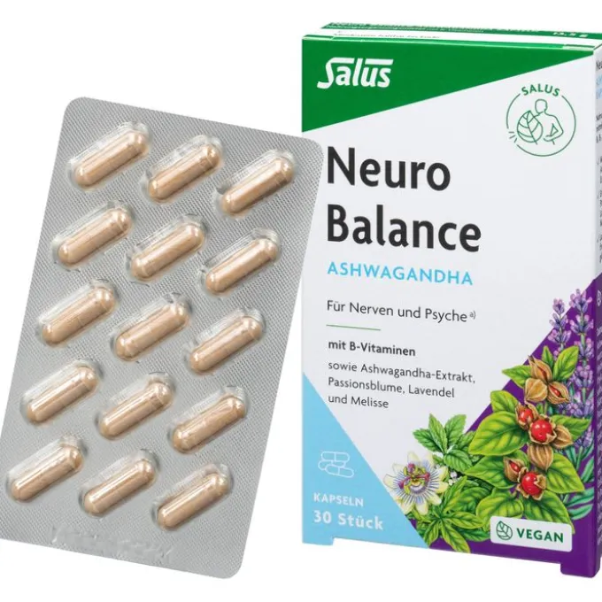 NEURO BALANCE Ashwagandha Kapseln Salus 30 Stück