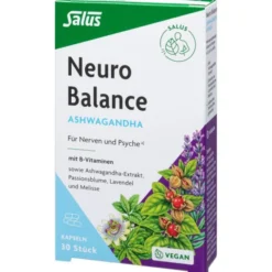 NEURO BALANCE Ashwagandha Kapseln Salus 30 Stück