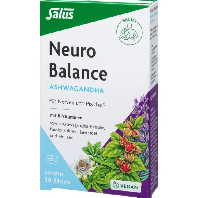NEURO BALANCE Ashwagandha Kapseln Salus 30 Stück