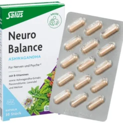 NEURO BALANCE Ashwagandha Kapseln Salus 30 Stück