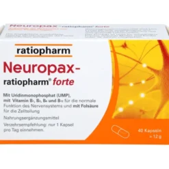 NEUROPAX-ratiopharm forte Kapseln 40 Stück