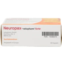 NEUROPAX-ratiopharm forte Kapseln 40 Stück
