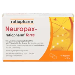 NEUROPAX-ratiopharm forte Kapseln 40 Stück