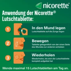 NICORETTE Fruit 2 mg Lutschtabletten gepresst 80 St