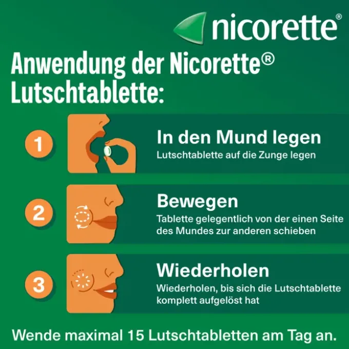 NICORETTE Fruit 2 mg Lutschtabletten gepresst 80 St