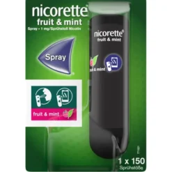 NICORETTE Fruit & Mint Spray 1 mg/Sprühstoß NFC 1 St