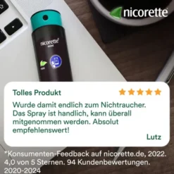 NICORETTE Fruit & Mint Spray 1 mg/Sprühstoß NFC 1 St