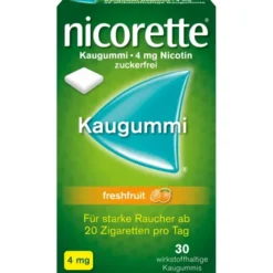 NICORETTE Kaugummi 4 mg freshfruit 30 St