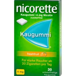 NICORETTE Kaugummi 4 mg freshfruit 30 St