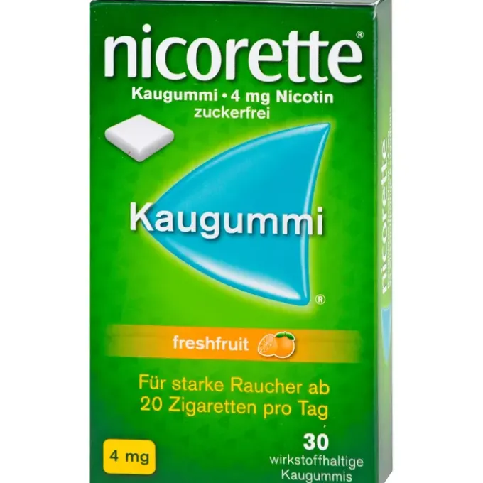 NICORETTE Kaugummi 4 mg freshfruit 30 St