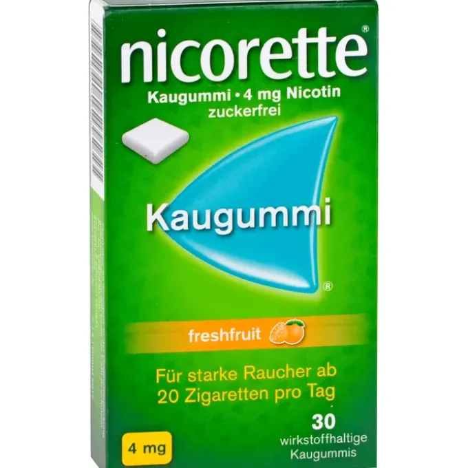 NICORETTE Kaugummi 4 mg freshfruit 30 St