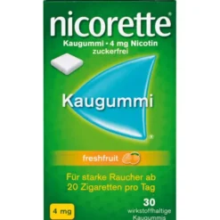 NICORETTE Kaugummi 4 mg freshfruit 30 St
