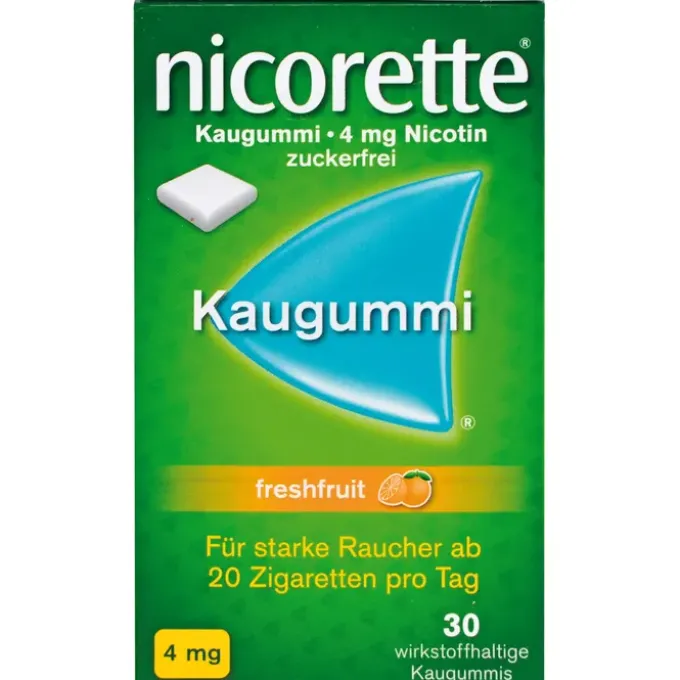 NICORETTE Kaugummi 4 mg freshfruit 30 St