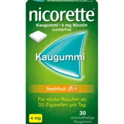NICORETTE Kaugummi 4 mg freshfruit 30 St
