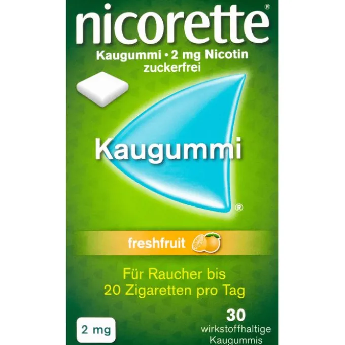 NICORETTE Kaugummi 2 mg freshfruit 30 St