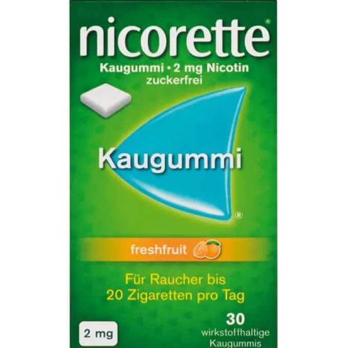 NICORETTE Kaugummi 2 mg freshfruit 30 St