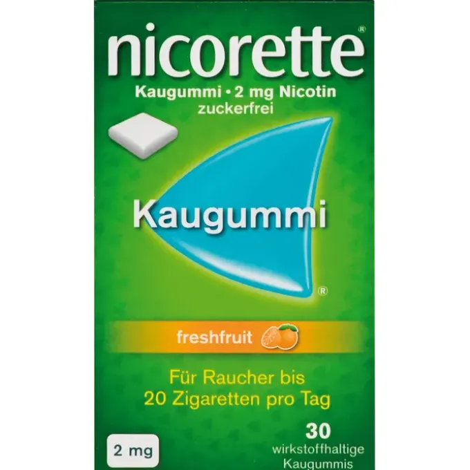 NICORETTE Kaugummi 2 mg freshfruit 30 St