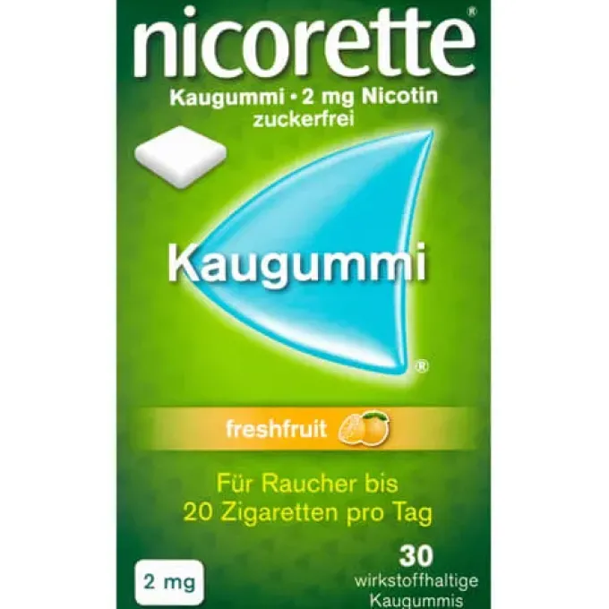 NICORETTE Kaugummi 2 mg freshfruit 30 St