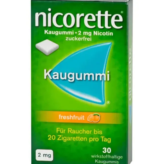 NICORETTE Kaugummi 2 mg freshfruit 30 St
