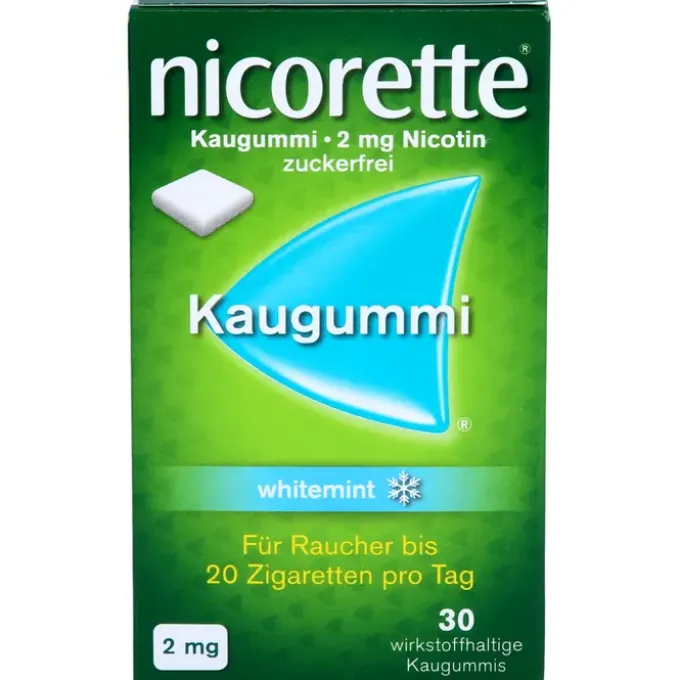 NICORETTE Kaugummi 2 mg whitemint 30 St