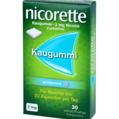 NICORETTE Kaugummi 2 mg whitemint 30 St
