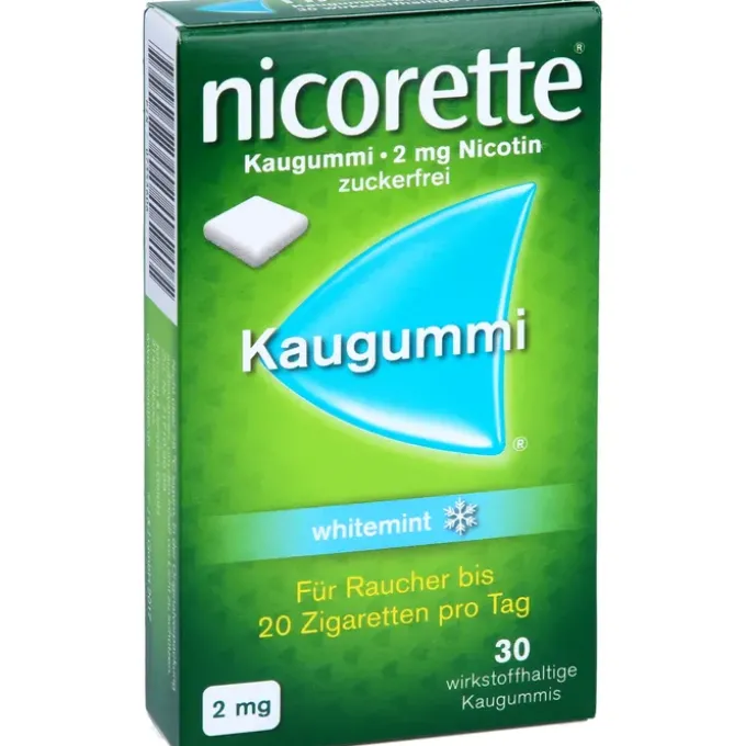 NICORETTE Kaugummi 2 mg whitemint 30 St
