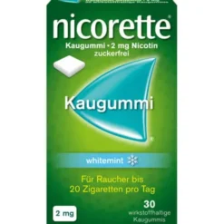 NICORETTE Kaugummi 2 mg whitemint 30 St