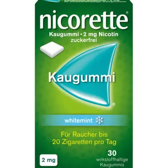 NICORETTE Kaugummi 2 mg whitemint 30 St