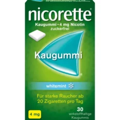 NICORETTE Kaugummi 4 mg whitemint 30 St