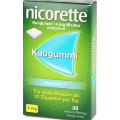 NICORETTE Kaugummi 4 mg whitemint 30 St