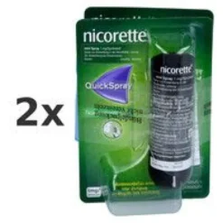 NICORETTE Mint Spray 1 mg/Sprühstoß Set 2x2St
