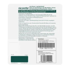 nicorette® mint Spray mit Nikotin 2 St