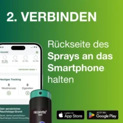 nicorette® mint Spray mit Nikotin 2 St
