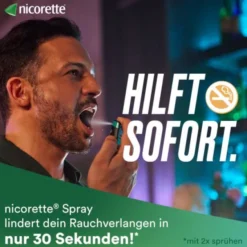nicorette® mint Spray mit Nikotin 2 St