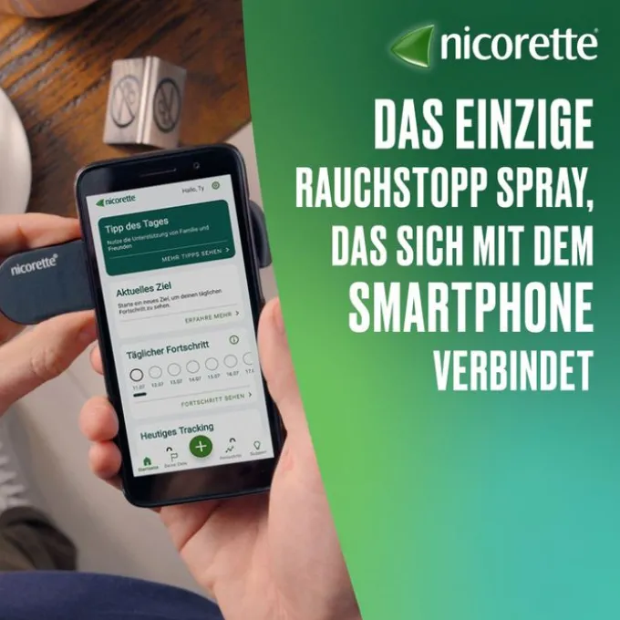 nicorette mint Spray mit Nikotin 1 St