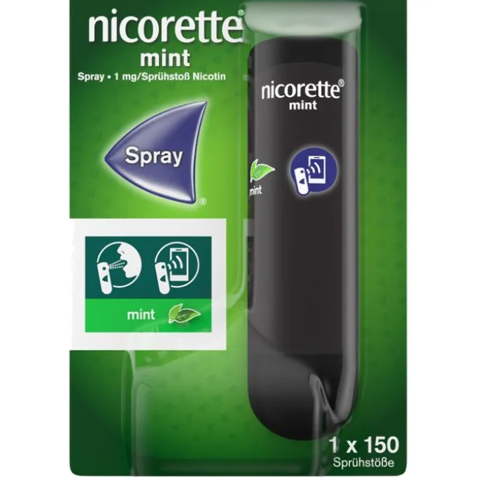 nicorette mint Spray mit Nikotin 1 St