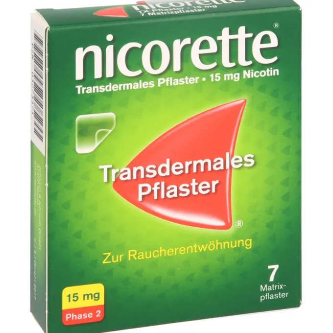 NICORETTE TX Pflaster 15 mg 7 St