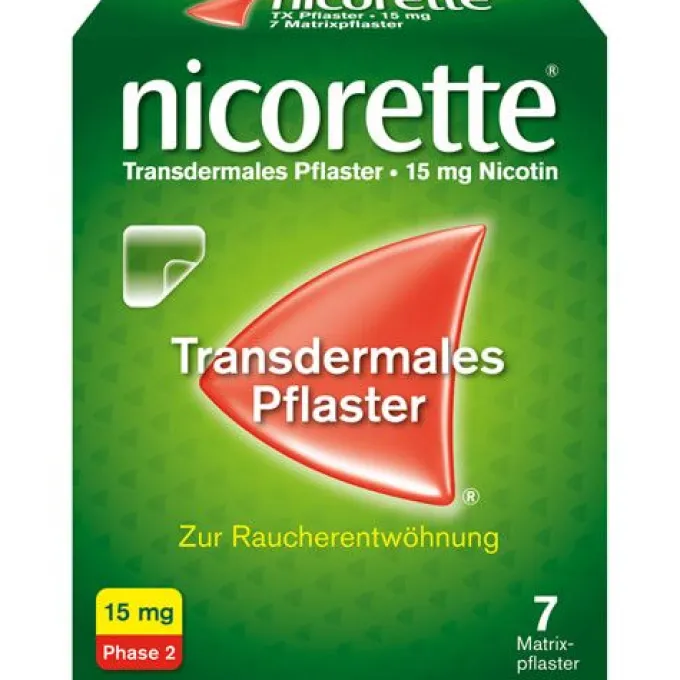 NICORETTE TX Pflaster 15 mg 7 St