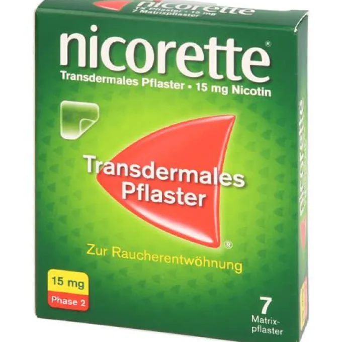 NICORETTE TX Pflaster 15 mg 7 St