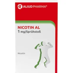 Nicotin AL 1 mg / Sprühstoß zur Rauchentwöhnung 1 St
