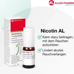 Nicotin AL 1 mg / Sprühstoß zur Rauchentwöhnung 1 St