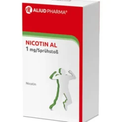 Nicotin AL 1 mg / Sprühstoß zur Rauchentwöhnung 1 St