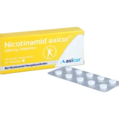 NICOTINAMID axicur 200 mg Tabletten 10 St