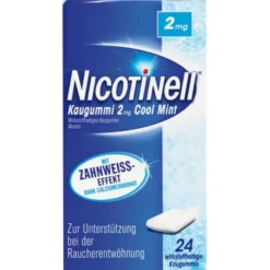 NICOTINELL Kaugummi Cool Mint 2 mg 24 St
