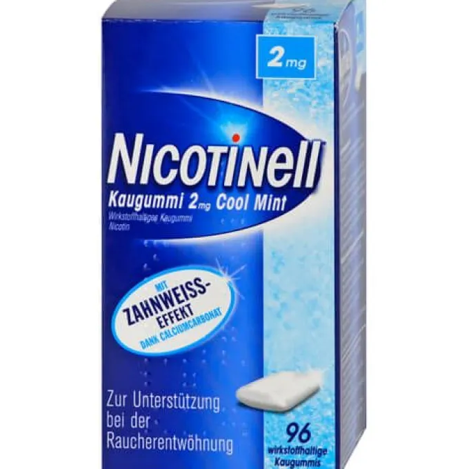NICOTINELL Kaugummi Cool Mint 2 mg 96 St