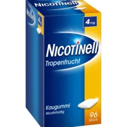 NICOTINELL Kaugummi Tropenfrucht 4 mg 96 St