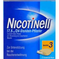 NICOTINELL 7 mg/24-Stunden-Pflaster 17,5mg 21 St