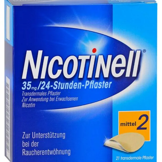 NICOTINELL 14 mg/24-Stunden-Pflaster 35mg 21 St