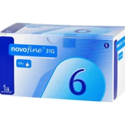 NOVOFINE Nadeln 0,25x6 mm 100 St