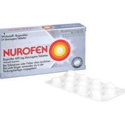 NUROFEN Ibuprofen 400 mg überzogene Tabletten 24 St
